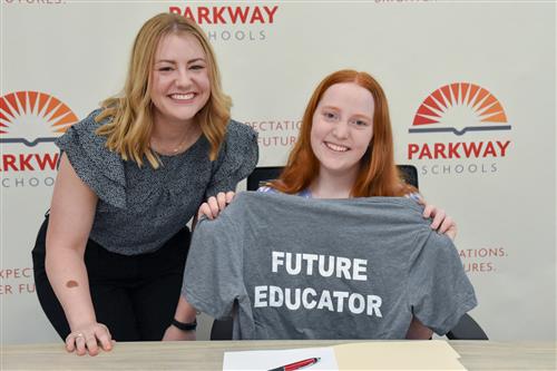 Spark! Teaching & Learning Future Educator Signing Day 2023-24